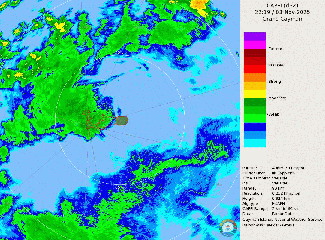 Cayman Radar CAPPI 40nm