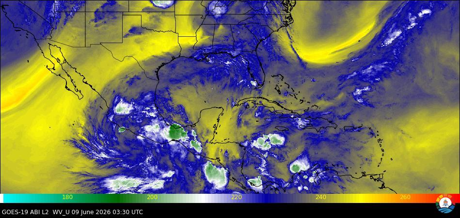 High Level Water Vapor