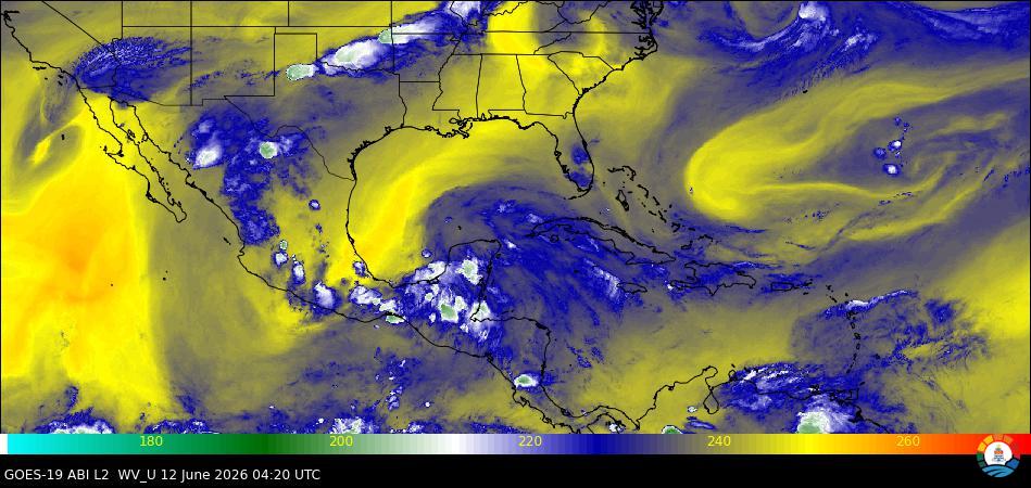 High Level Water Vapor