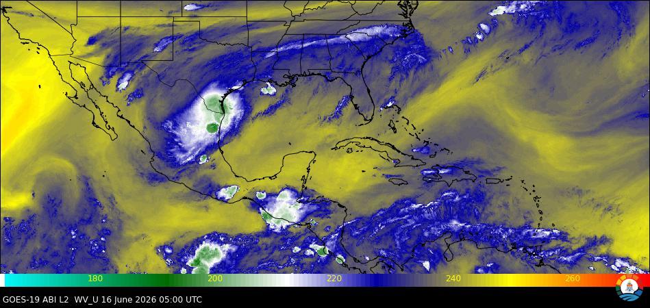 High Level Water Vapor
