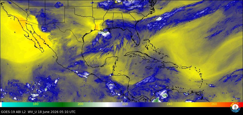 High Level Water Vapor