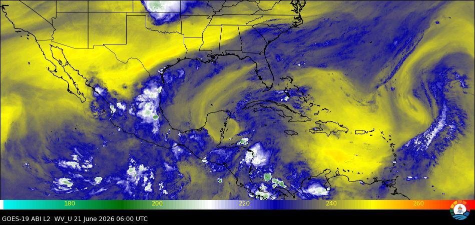 High Level Water Vapor