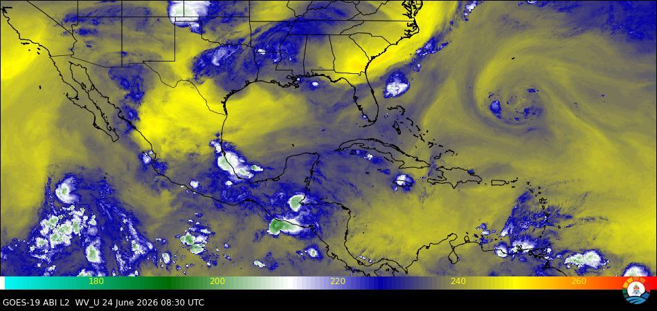 High Level Water Vapor