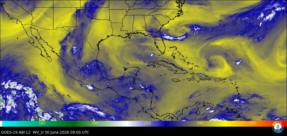 High Level Water Vapor
