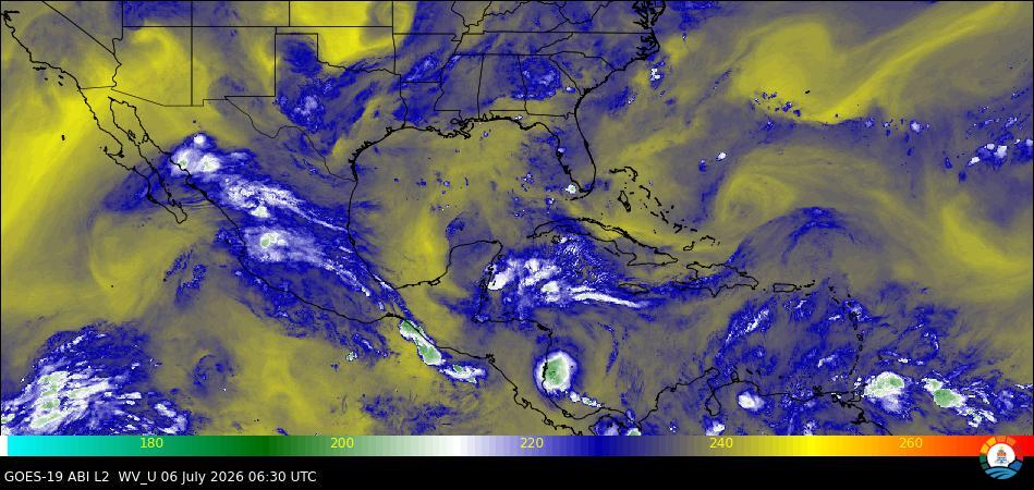 High Level Water Vapor