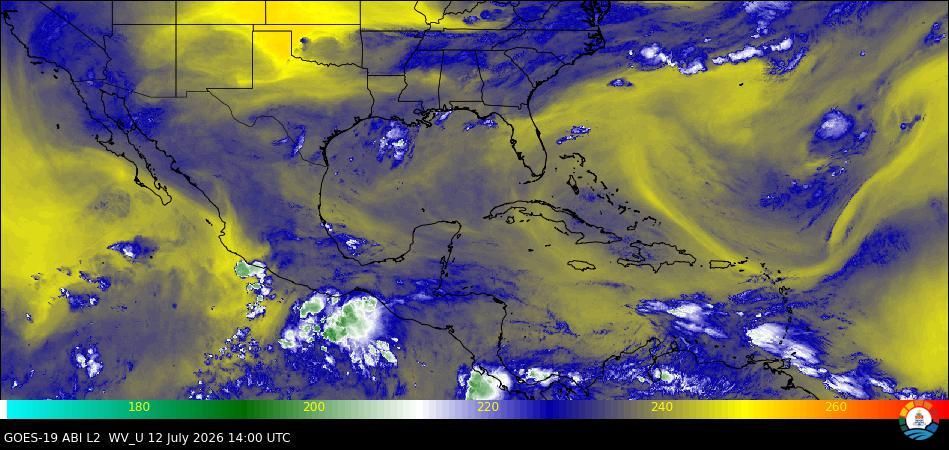 High Level Water Vapor