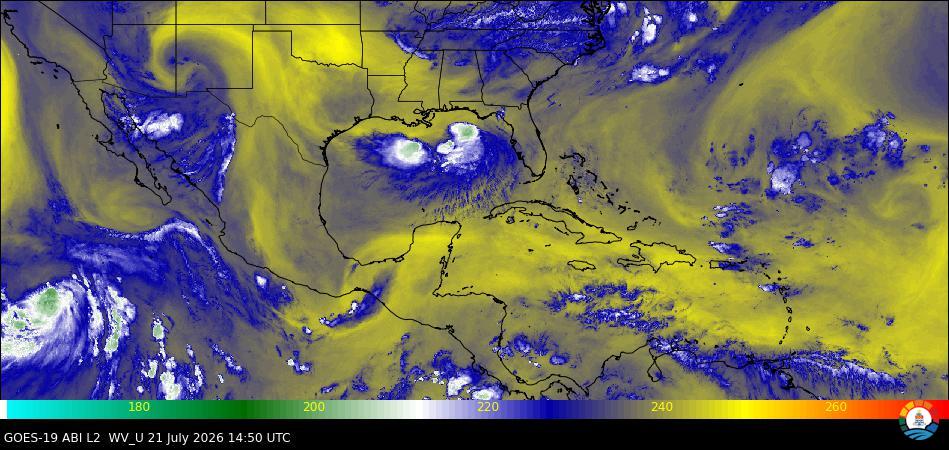 High Level Water Vapor