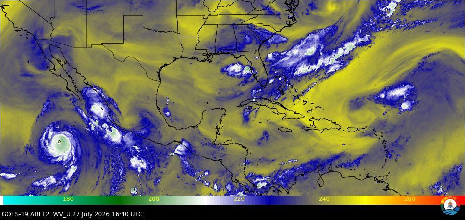 High Level Water Vapor