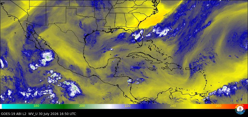 High Level Water Vapor