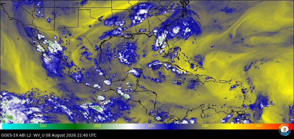 High Level Water Vapor