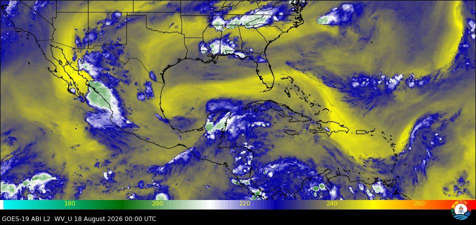 High Level Water Vapor