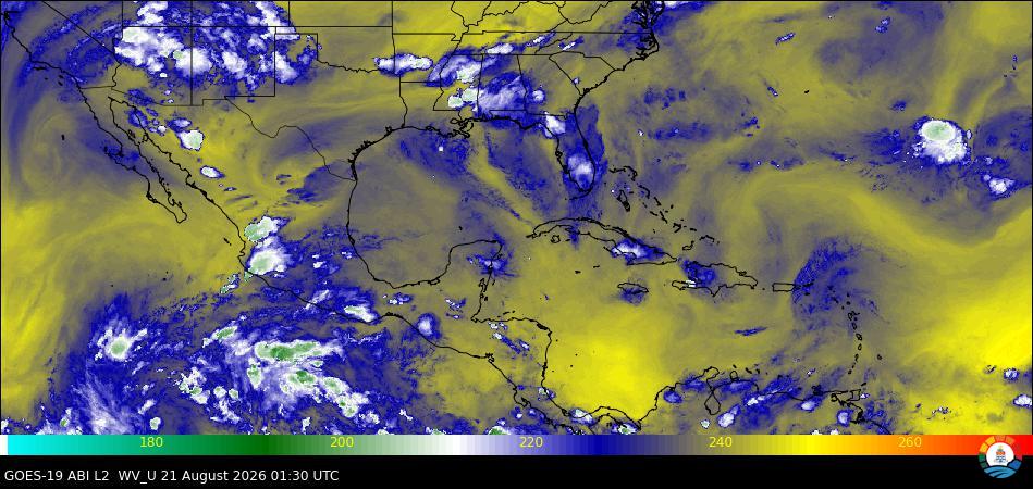 High Level Water Vapor