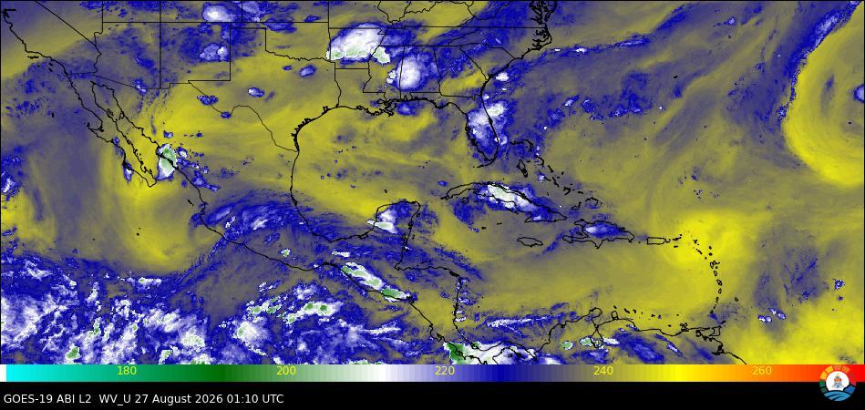 High Level Water Vapor