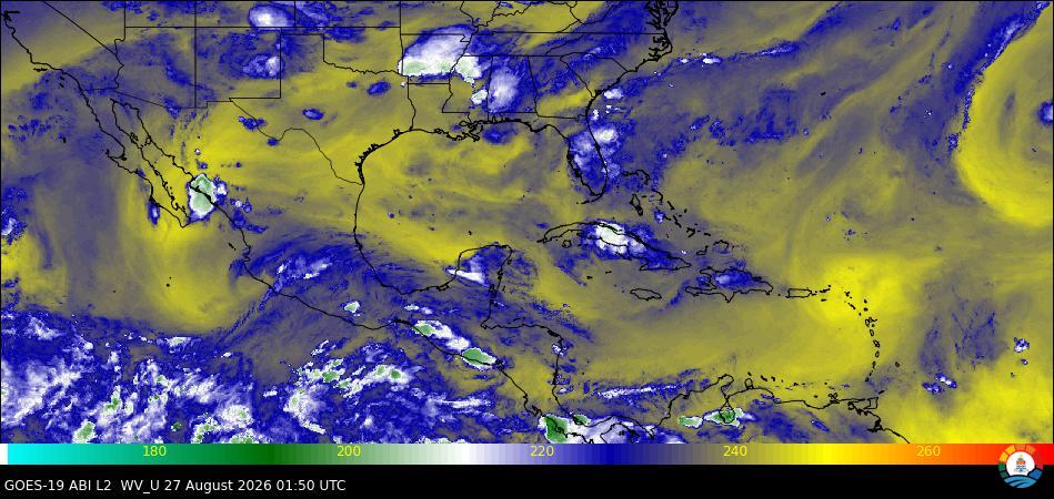 High Level Water Vapor