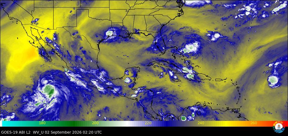 High Level Water Vapor