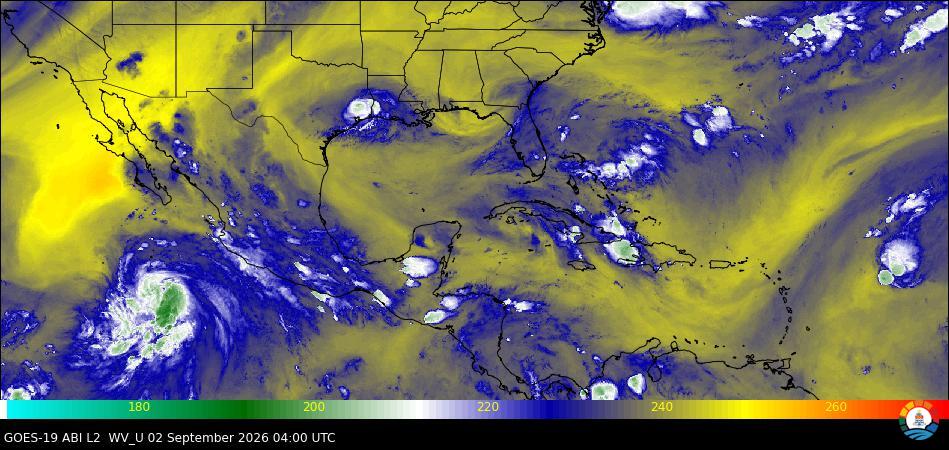 High Level Water Vapor