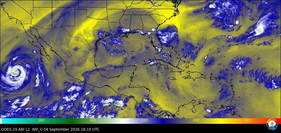 High Level Water Vapor