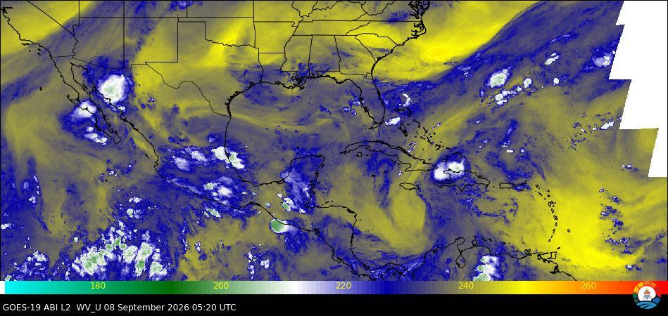 High Level Water Vapor