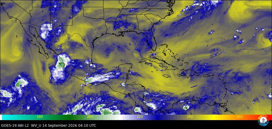 High Level Water Vapor