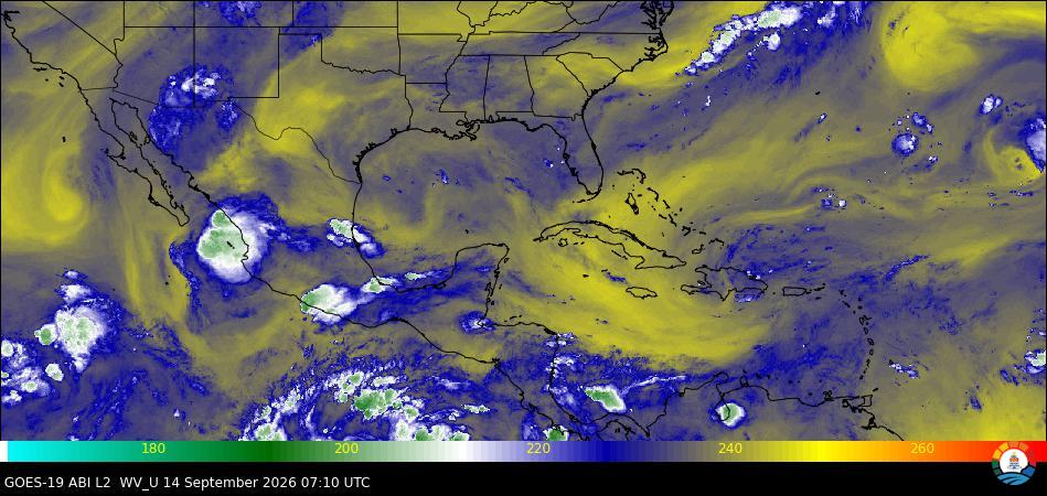 High Level Water Vapor