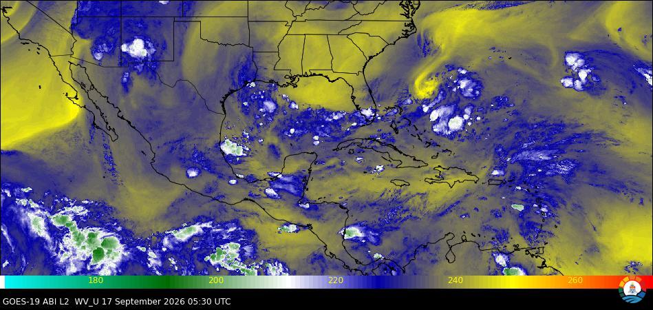 High Level Water Vapor