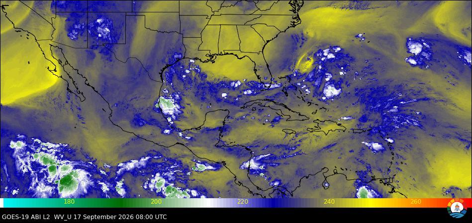 High Level Water Vapor