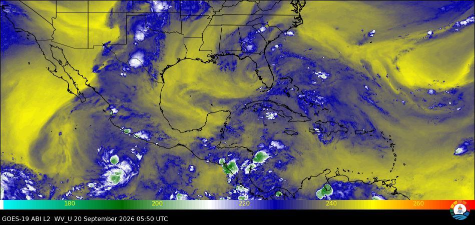 High Level Water Vapor