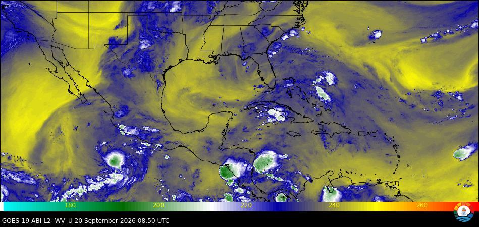 High Level Water Vapor