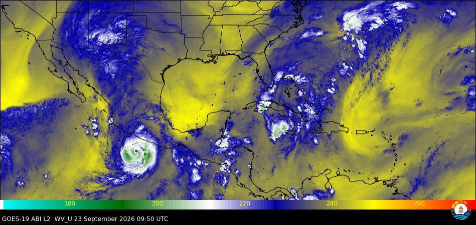 High Level Water Vapor