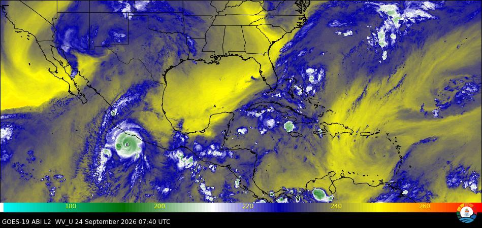 High Level Water Vapor