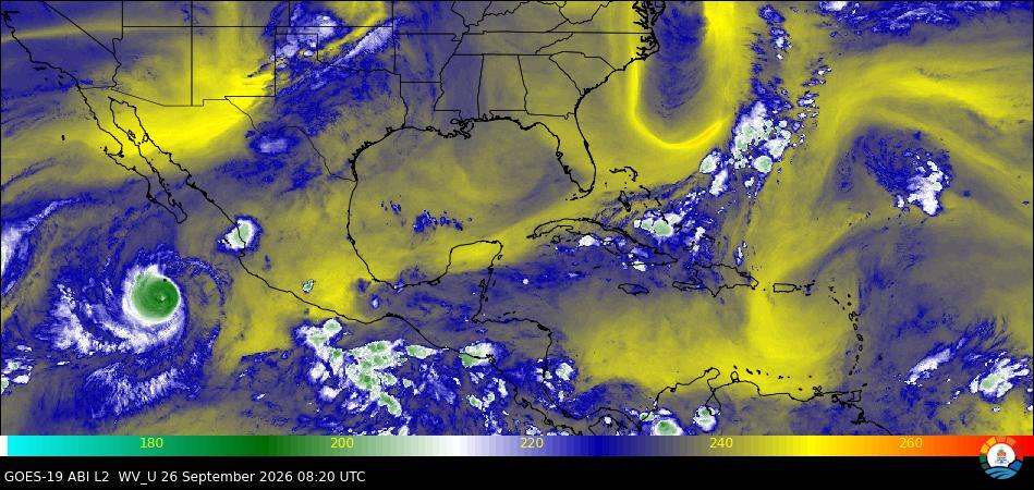 High Level Water Vapor