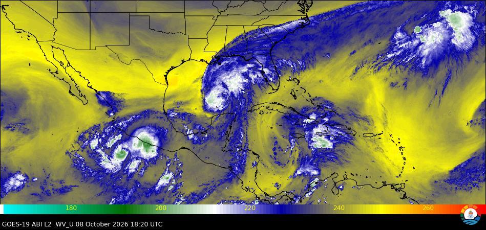 High Level Water Vapor