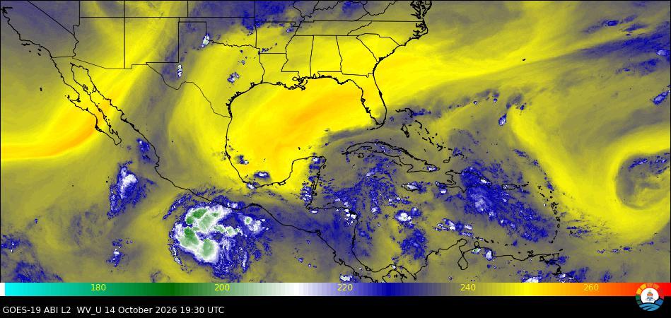 High Level Water Vapor